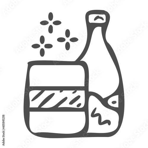 beverages handdrawn icon