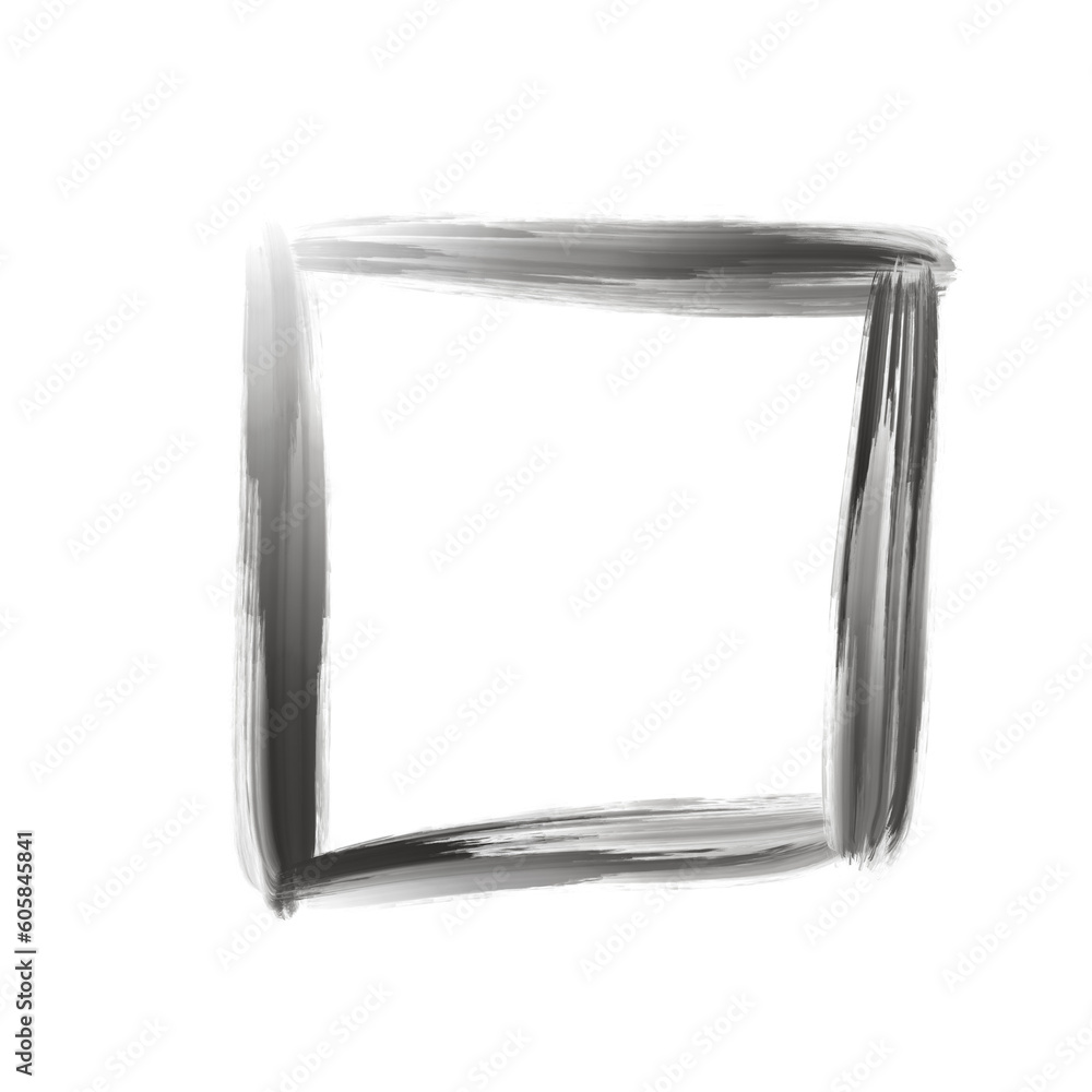 Square shape is line symbol and element. Square shape is line symbol and element.