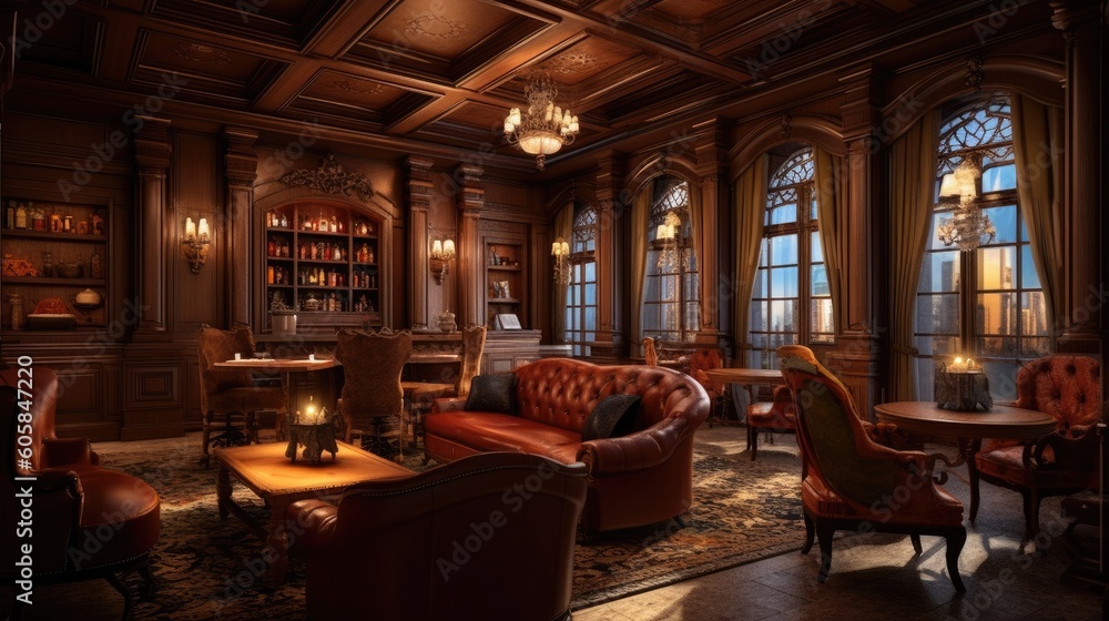 Portrait home interior details AI Generative Portrait home interior details AI Generative
