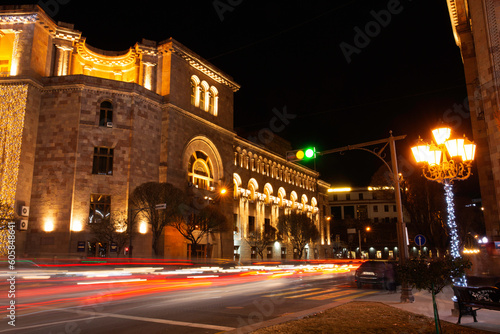 Republic Square decorated for Christmas, Yerevan - Armenia