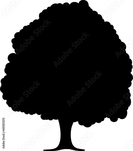 Nature Tree Silhouette Illustration