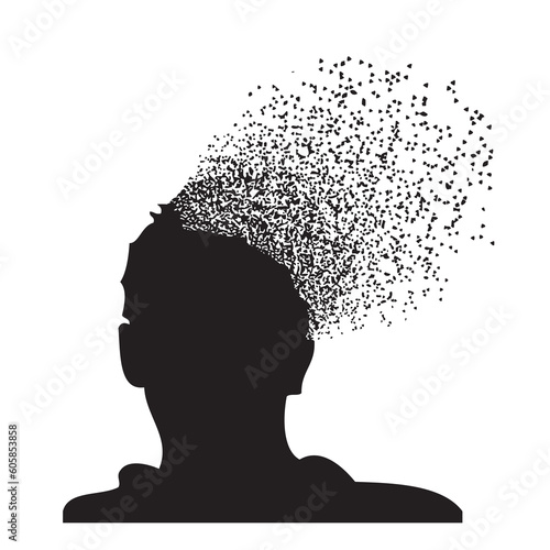 Man suffering from Schizophrenia