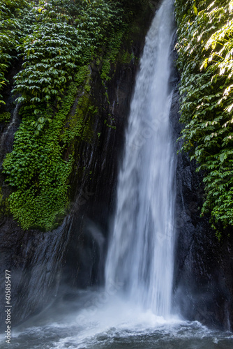 Munduk waterfall  Bali  Indonesia The Munduk waterfall in the jungle.