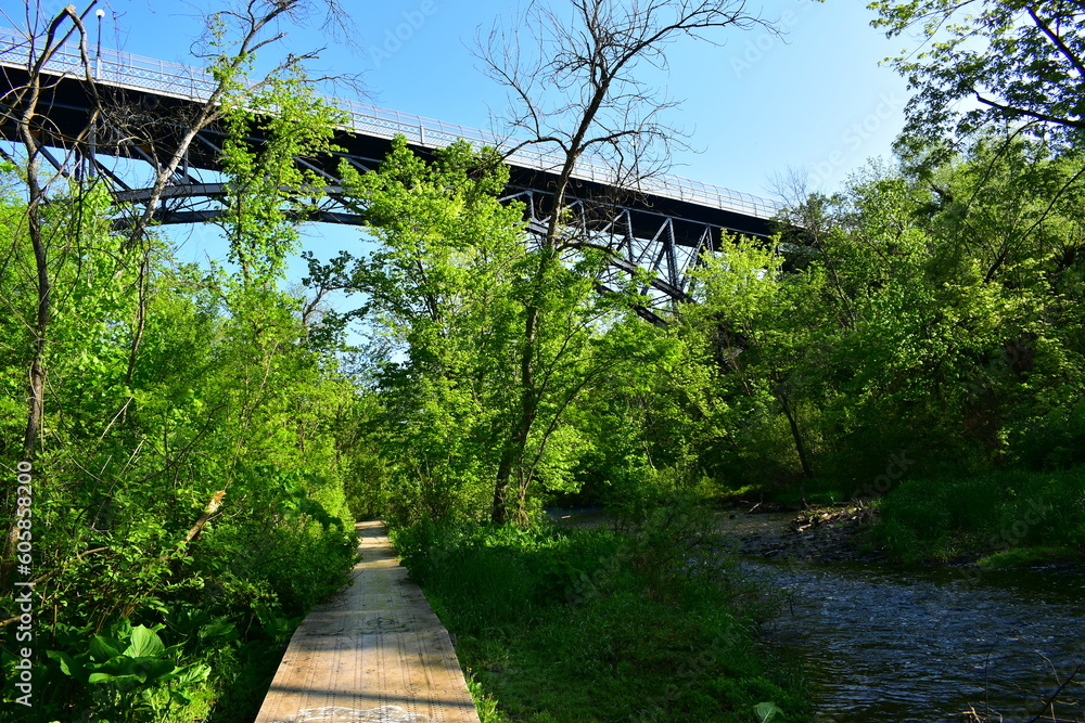 Minnehaha Waterfalls in Minneapolis, Minnesota