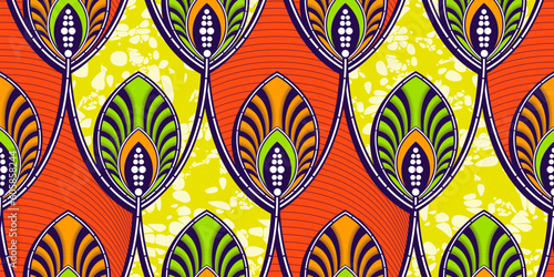 abstract leaf african pattern background, textile art, tribal abstract hand-draw, hawaii summer fashion artwork for fabric print, clothes, scarf, shawl, carpet, bag