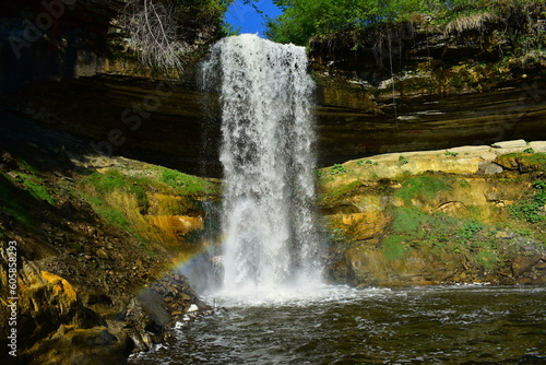 Minnehaha Waterfalls in Minneapolis, Minnesota
