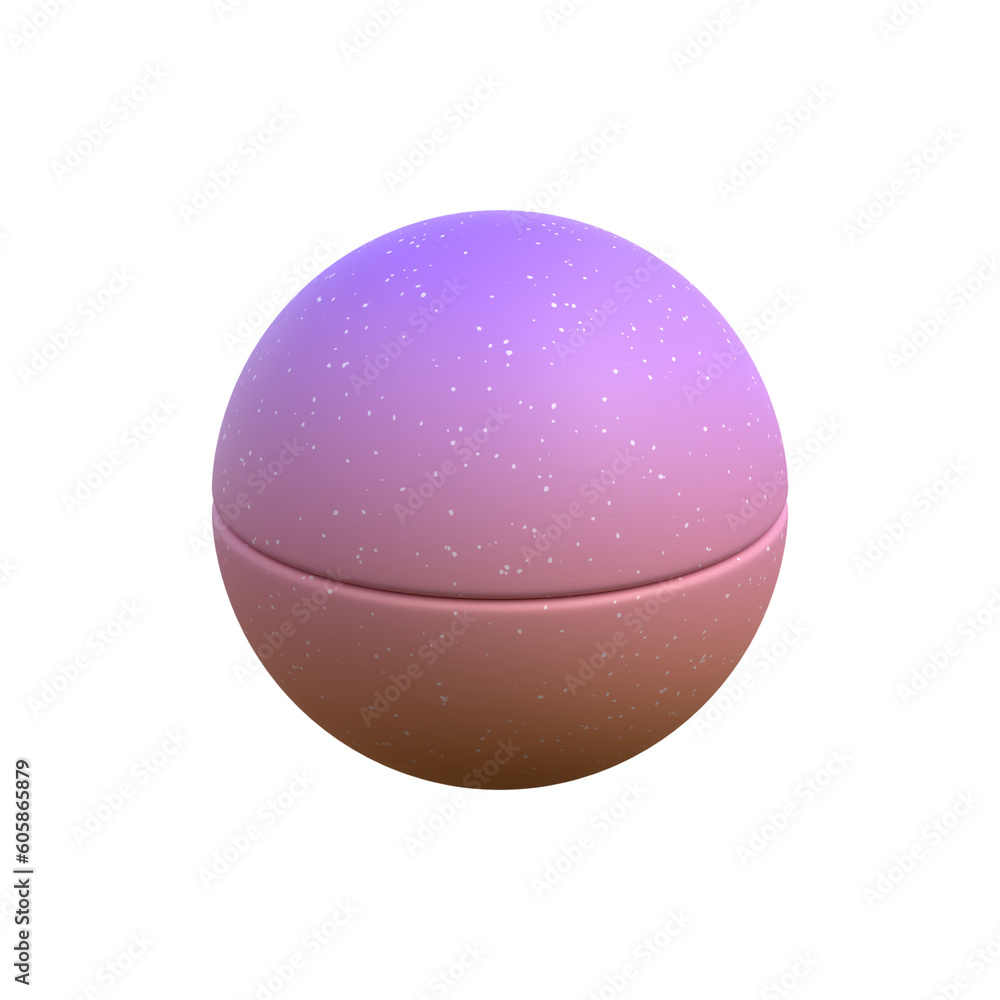 3d rendering - Abstract Gradient Object art, geometric shapes 3d rendering - Abstract Gradient Object art, geometric shapes