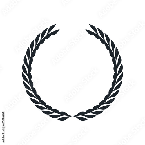 vector laurel wreath. vector illustration