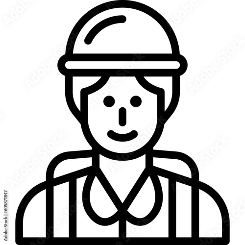 schoolboy line icon