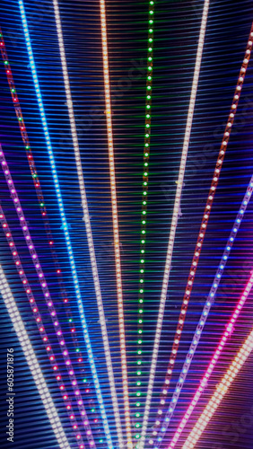 Lices multicolor leds