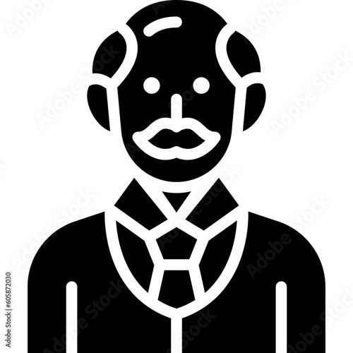 headmaster solid icon