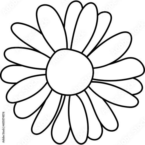 Chamomile Coloring Page