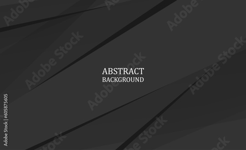 abstract black background for card banner and poster