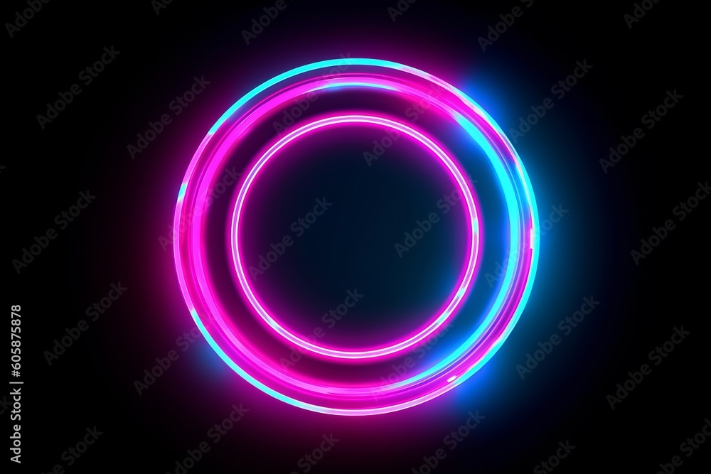 Futuristic Neon Waves: Dynamic Data Movement in an Abstract Sci-Fi Background, Generative AI. Futuristic Neon Waves: Dynamic Data Movement in an Abstract Sci-Fi Background, Generative AI.