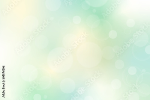  キラキラ輝く緑色の背景イラスト