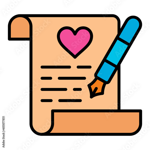 Wedding Contract Icon