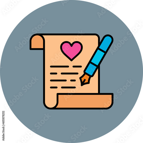 Wedding Contract Icon