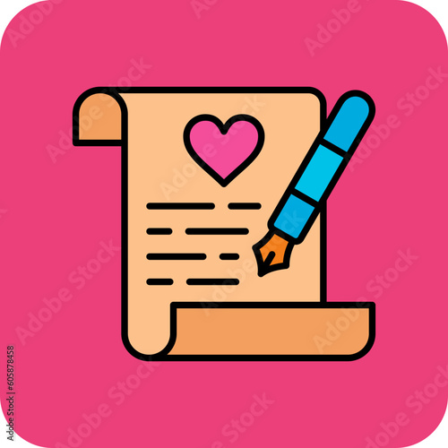 Wedding Contract Icon