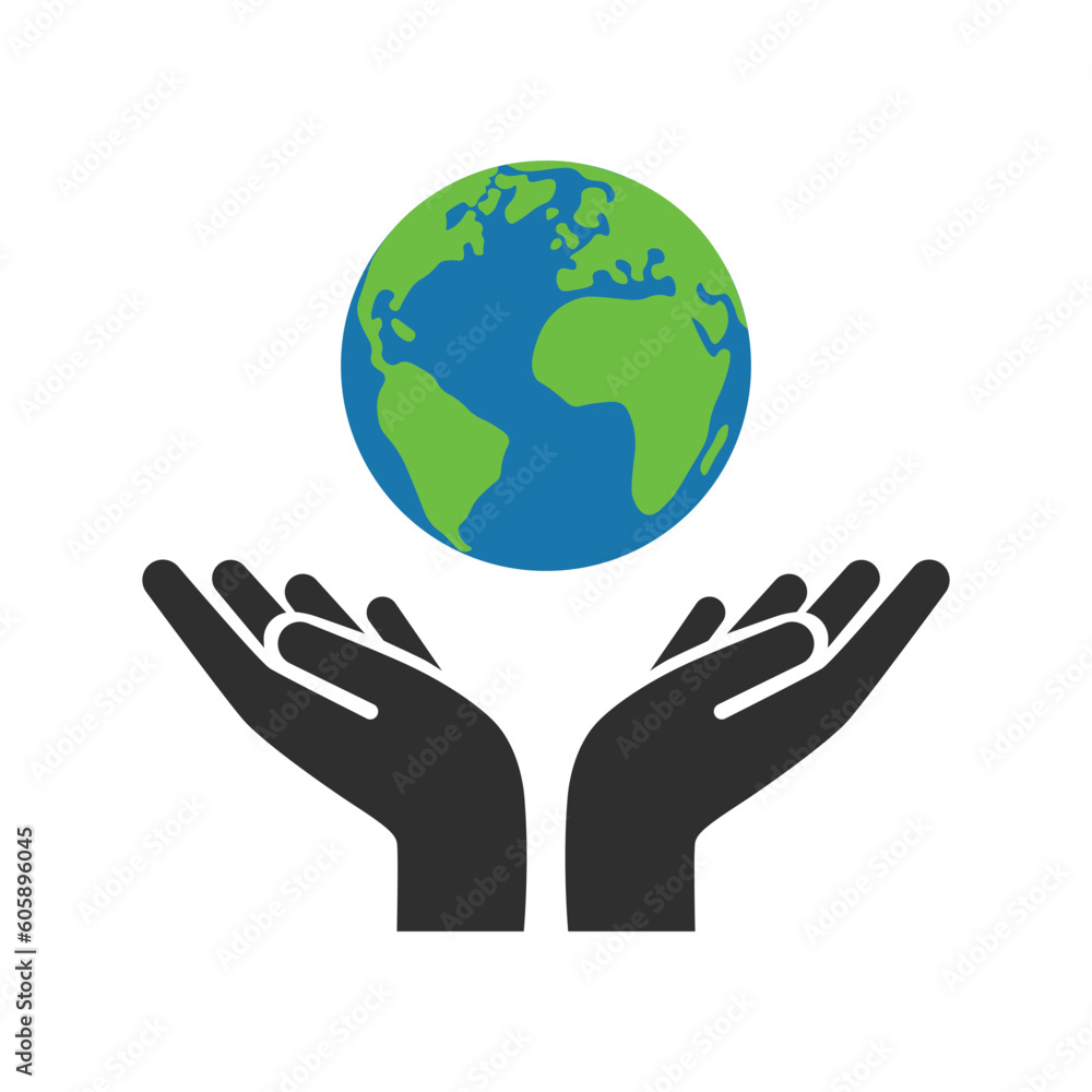 earth day save our planet hands and globe earth day save our planet hands and globe
