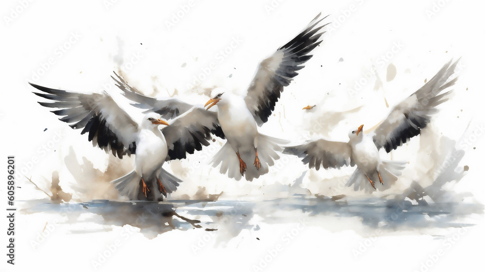 Generative AI, Feathers and Fury: Seagull Skirmish Generative AI, Feathers and Fury: Seagull Skirmish
