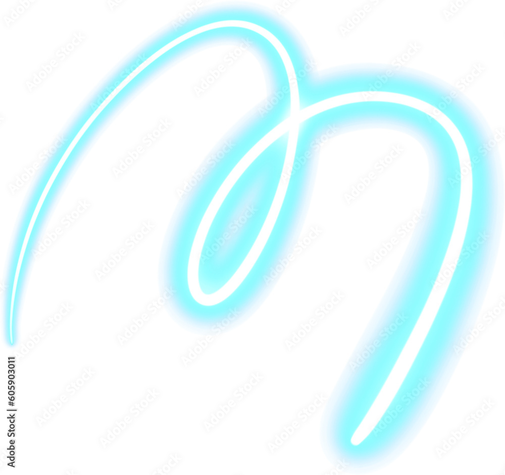 lighting lines curve and twirl. Neon design lighting lines curve and twirl. Neon design