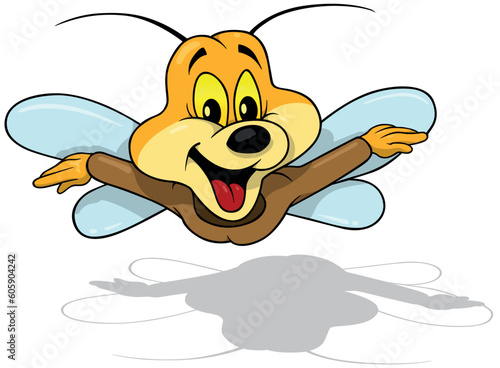 Laughing and Cheerful Flyin...