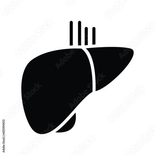 Liver vector icon