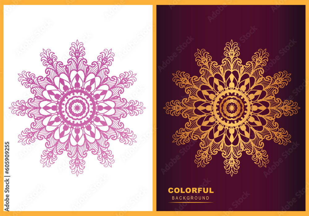 Luxury vector set collection mandala art design background Luxury vector set collection mandala art design background