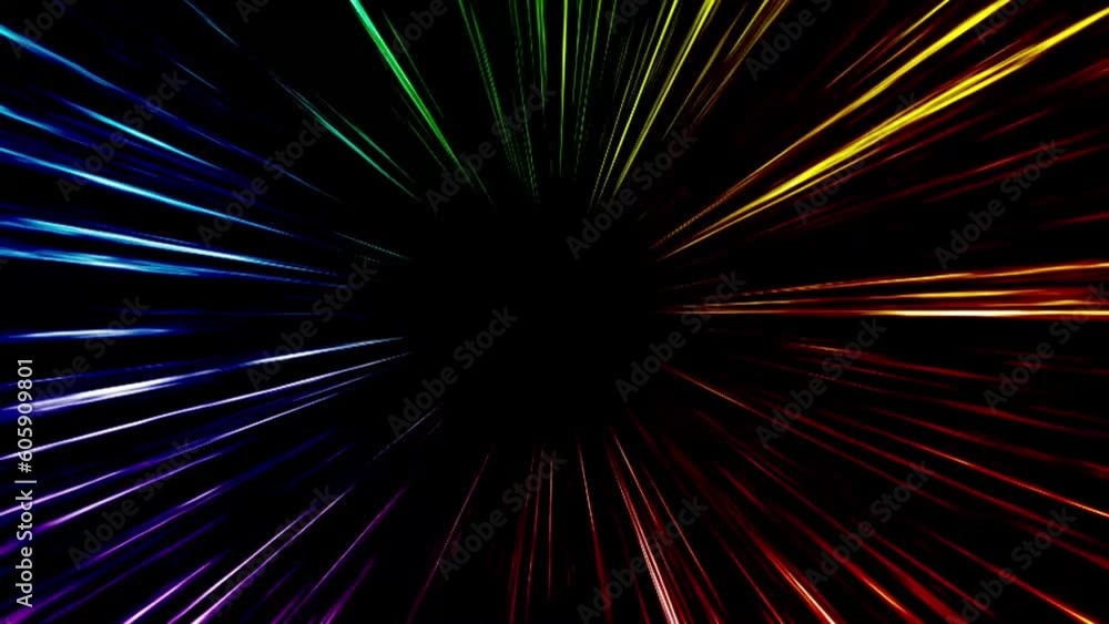 Radial material (rainbow) Radial material (rainbow)
