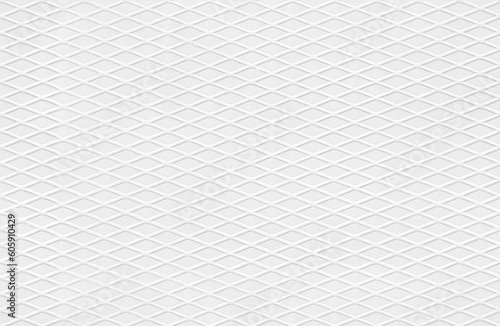 white seamless metal rhombus pattern painted texture for background © PsychoBeard