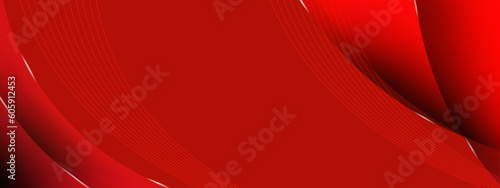 red tech abstract ,background polygon elegant background and banner business product present and game background