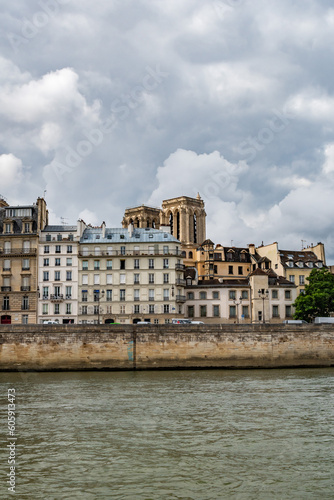 Boat trip on the Seine around the Ile de la Cité, in Paris, France © Nicolas VINCENT