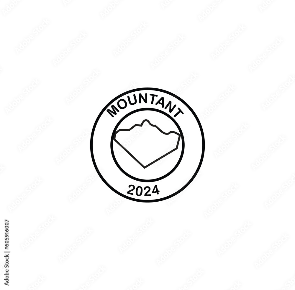 mountain and outdoor adventures logo. Tourism, hiking and camping labels. Mountains and travel icons for tourism organizations, outdoor events and camping leisure. eps 10 mountain and outdoor adventures logo. Tourism, hiking and camping labels. Mountains and travel icons for tourism organizations, outdoor events and camping leisure. eps 10