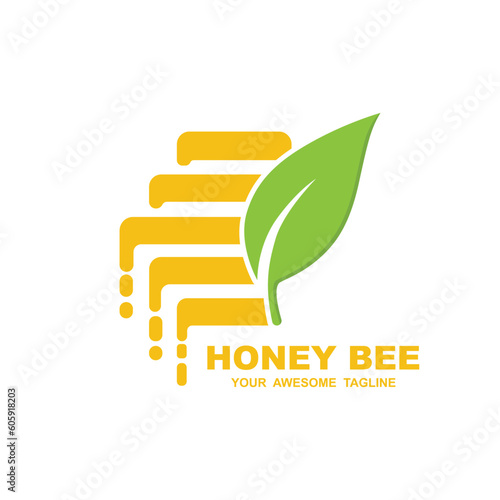 honey logo vector