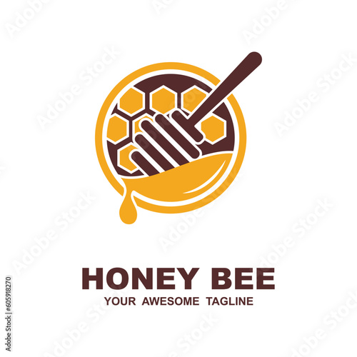 honey logo vector