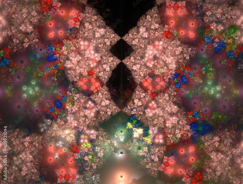 Fototapeta premium Imaginatory fractal abstract background Image