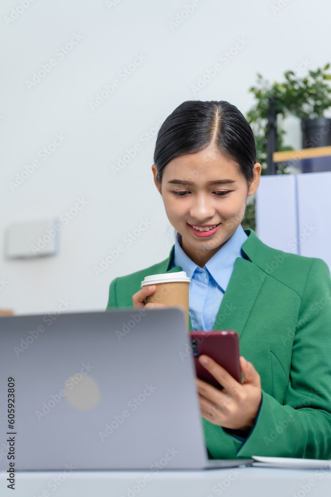 Young busy asian business woman manager, lawyer doing bookkeeping audit graph documents checking Bank Reconciliation, Base Stock, Last Invoice Price, Freight, Drop Product or Drop Section Decisions Young busy asian business woman manager, lawyer doing bookkeeping audit graph documents checking Bank Reconciliation, Base Stock, Last Invoice Price, Freight, Drop Product or Drop Section Decisions