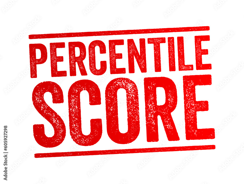 Percentile Score Is A Comparison Score Between A Particular Score And 