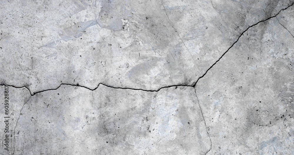 Obraz premium Cracked cement floor texture for background.
