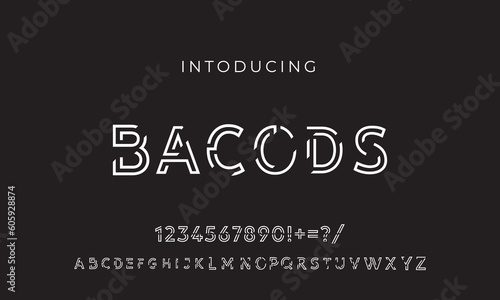 Royal, Elegant alphabet font and number. Premium uppercase fashion Design typography