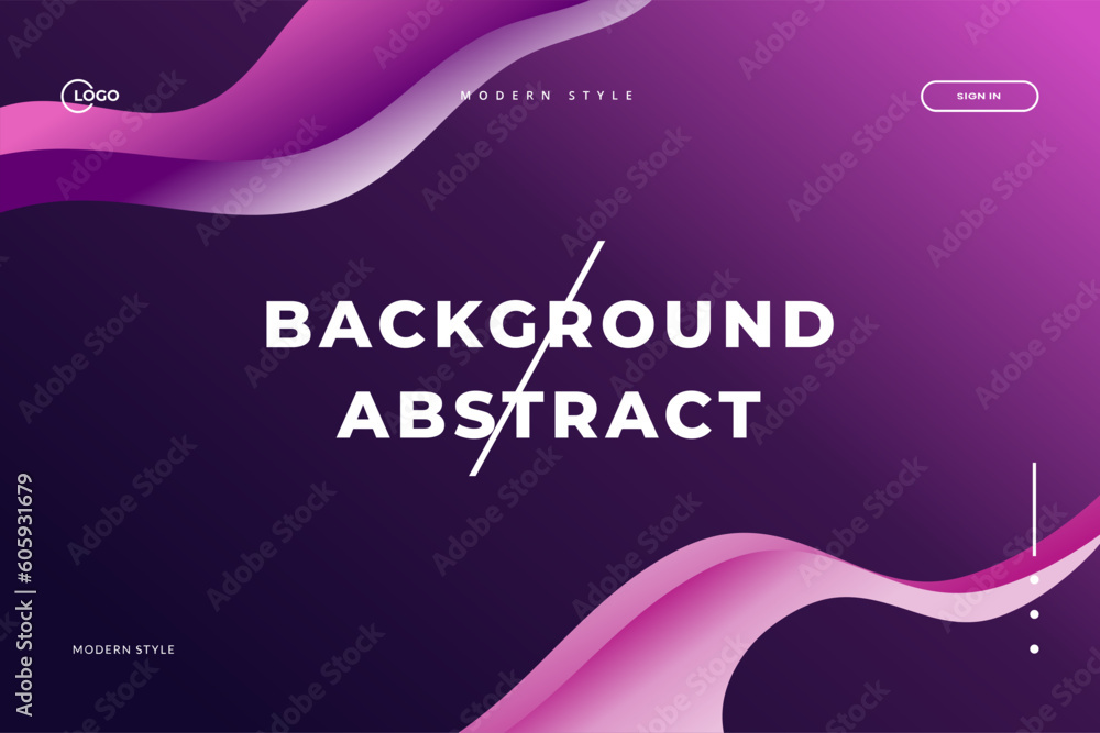 Abstract Geometric Waves UI UX Background This vibrant and dynamic backdrop features a stunning combination of abstract geometric waves. Perfect for modern and futuristic designs