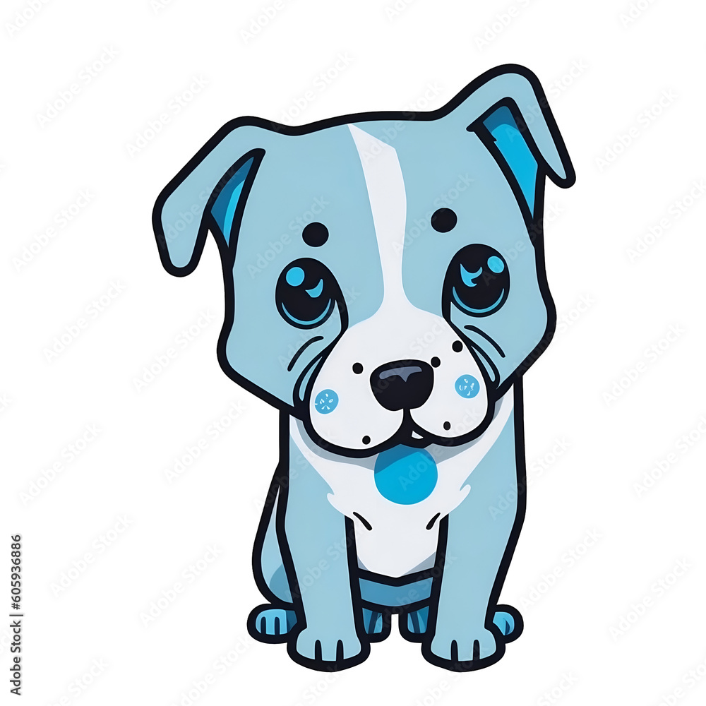 cute dog cartoon graphic illustration transparent background png