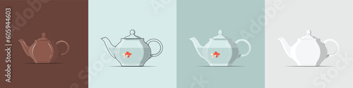 Teapot vector