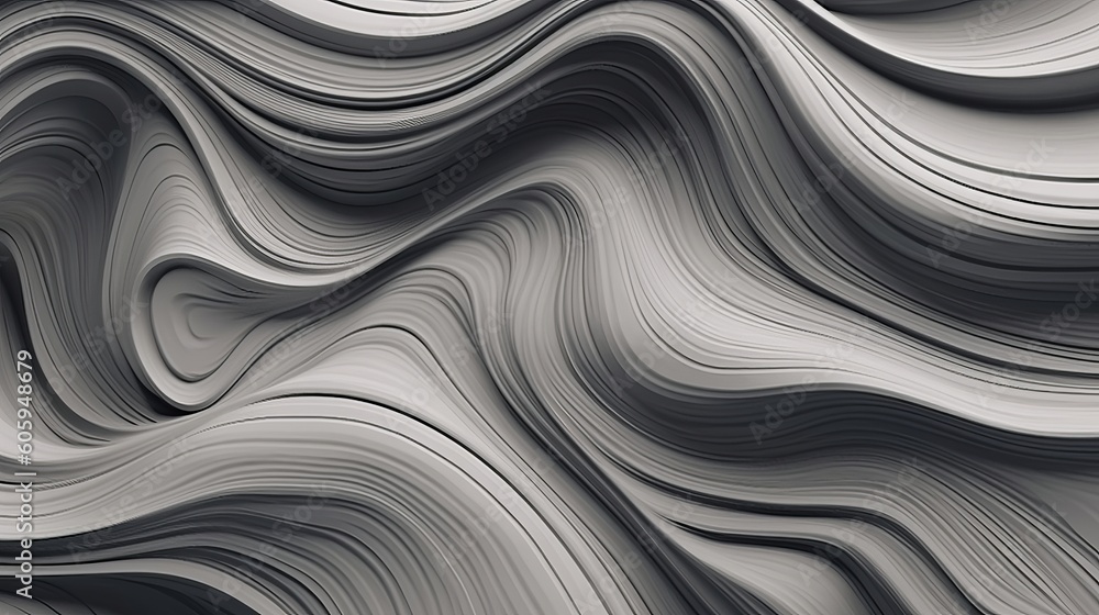 Abstract organic gray lines wallpaper background with Generative AI Abstract organic gray lines wallpaper background with Generative AI