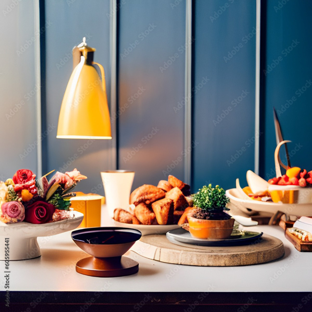 breakfast in the kitchen