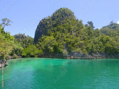 Piaynemo Island Raja Ampat in Indonesia photo