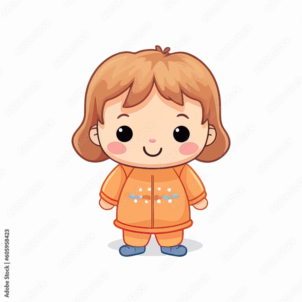 cute children cartoon character vector illustration cute children cartoon character vector illustration