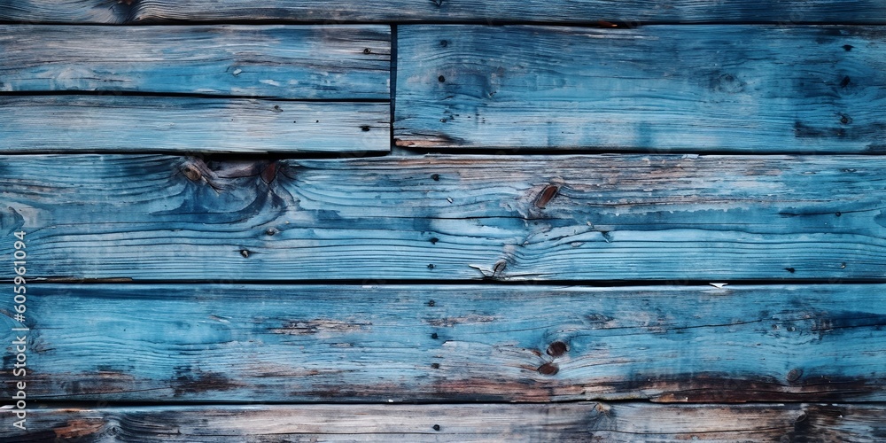 Blue old wooden planks background Blue old wooden planks background