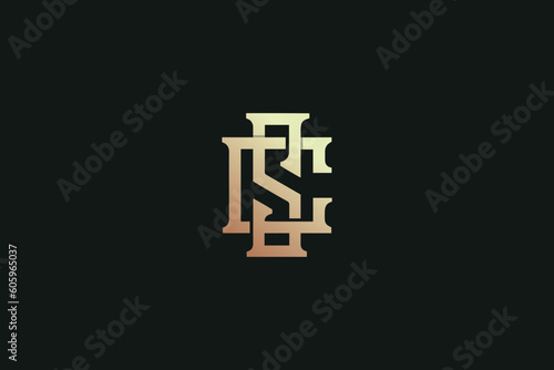 sc vintage golden wordmark design typography illustration, sc reto initials, sc lettering