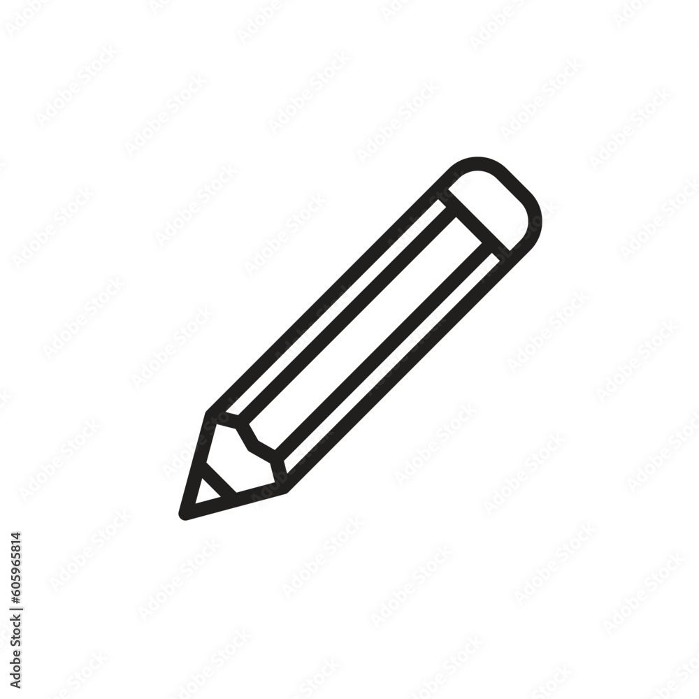 pencil sign symbol vector icon pencil sign symbol vector icon